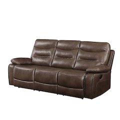 Aashi Motion Sofa Brown LeatherGel Match