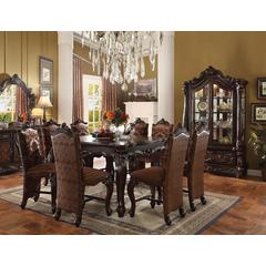 Versailles Counter Height Table Cherry Oak