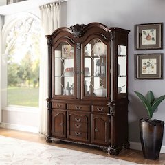 Chateau De Ville Buffet & Hutch Espresso