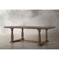 Bernard Dining Table Weathered Oak