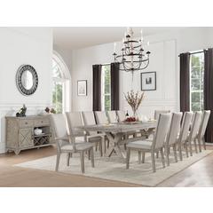 Rocky Dining Table Gray Oak