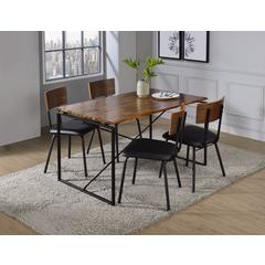 Jurgen Dining Table Oak & Black