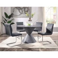 Ansonia Dining Table Faux Concrete