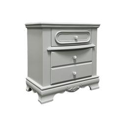 Flora Nightstand, Gray Finish