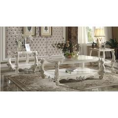 Versailles End Table Bone White
