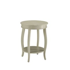 Aberta Accent Table Antique White