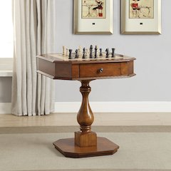 Bishop Game Table Cherry