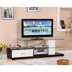 Ivana TV Stand White & Black