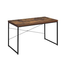 Bob Writing Desk(Same AC00906) Weathered Oak & Black