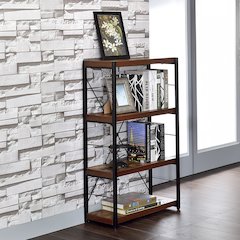 Bob BookShelf Weathered Oak & Black