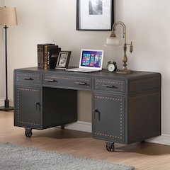 Actaki Executive Writing Desk Sandy Gray