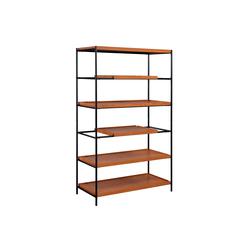 Oaken BookShelf Honey Oak & Black
