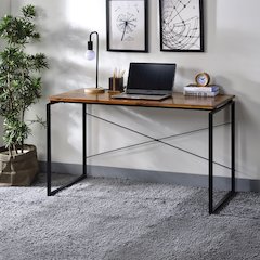 Jurgen Writing Desk Oak & Black