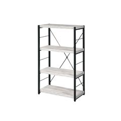 Bob BookShelf Antique White & Black