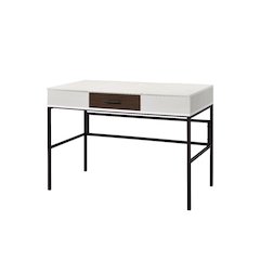 Verster Writing Desk w/USB Port Natural & Black