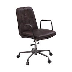 Eclarn Swivel Office Chair Mars Top Leather