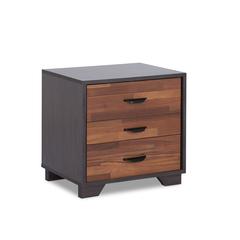 Eloy Accent Table Walnut & Espresso
