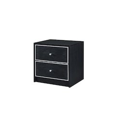 Jabir Accent Table Black & Silver