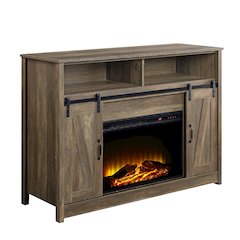 Tobias Fireplace (Include 91617FIR) Rustic Oak