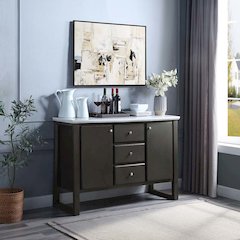 Madan Server Gray Oak