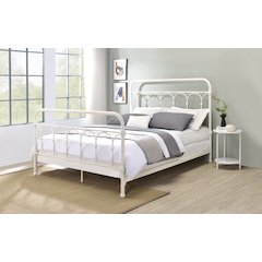 Citron Full Bed White
