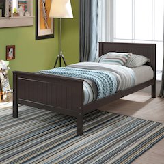 Bungalow Twin Bed Chocolate