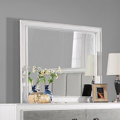Katia Mirror Rustic Gray & Weathered White