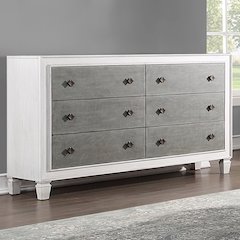 Katia Dresser Rustic Gray & Weathered White