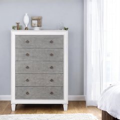 Katia Chest Rustic Gray & Weathered White