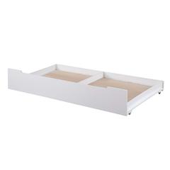 Loreen Twin Trundle Oak & White