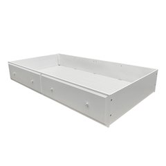 Flora Twin Trundle White