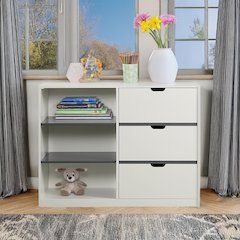 Ratana Cabinet-Optional White & Gray