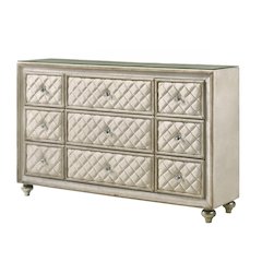 Lucienne Dresser Beige Velvet