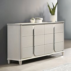 Laveda Dresser Pearl White