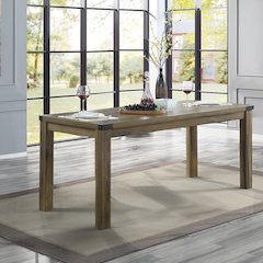 Abiram Dining Table Rustic Oak