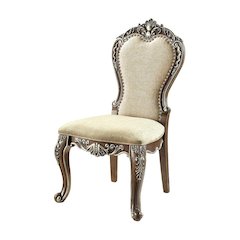 Latisha Side Chair (Set-2) Antique Oak