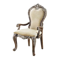 Latisha Arm Chair (Set-2) Antique Oak
