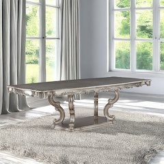 Ariadne Dining Table Antique Plantinum