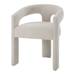 Gamarya Arm Chair (Set-2) Beige Linen