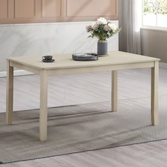 Ferris Dining Table Antique Bone White