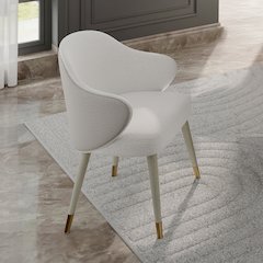 Charity Side Chair (Set-2) Gray Oak