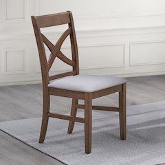 Ferris Side Chair (Set-2) Brown
