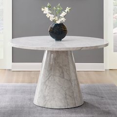 Kacey Round Dining Table Engineered Stone
