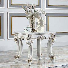 Vendome II End Table Antique Pearl