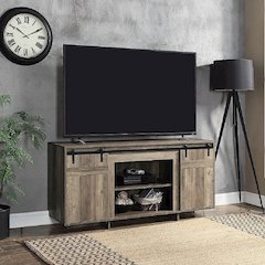 Bellarosa TV Stand (Same As 91608) Gray Washed
