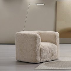 Upendo Chair w/Swivel Beige Yakety Yak Sand