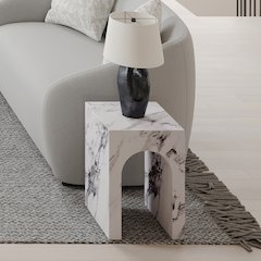 Fritzy End Table Engineered Stone