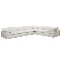 Naveen Modular - Armless Chair Ivory Linen