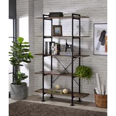 Nefo BookShelf Rustic Oak & Black