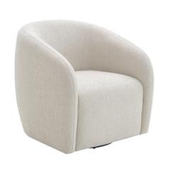 Etienne Chair w/Swivel, Beige Linen